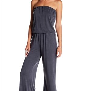 Tart Val Strapless Jumpsuit steel blue Strapless